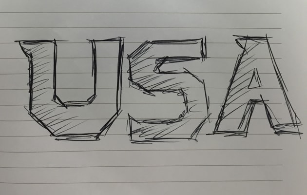 Sketch from Under Armour designer Adam Clement